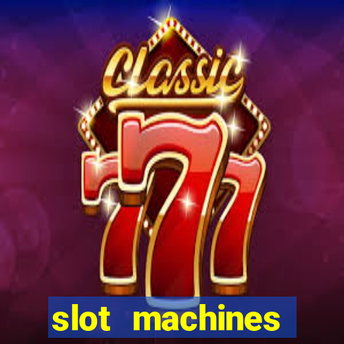 slot machines online casino