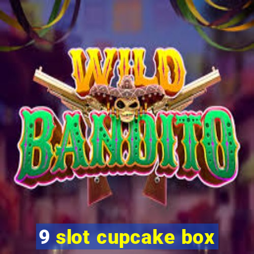 9 slot cupcake box