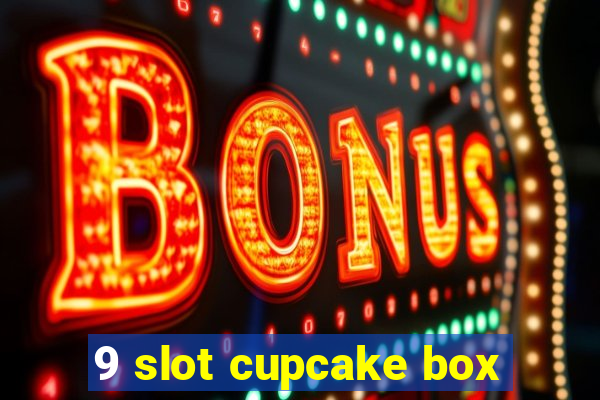 9 slot cupcake box