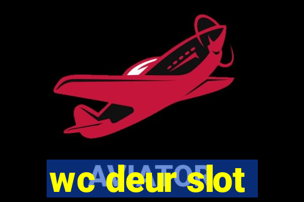 wc deur slot