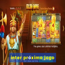 inter próximo jogo