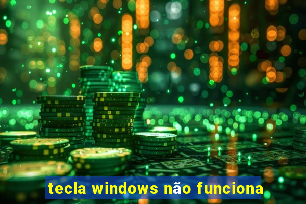 tecla windows não funciona