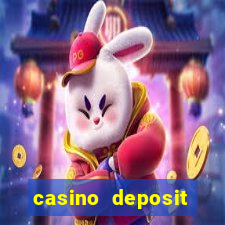 casino deposit bonus codes