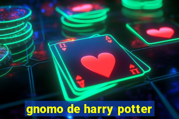 gnomo de harry potter