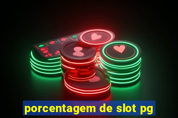 porcentagem de slot pg