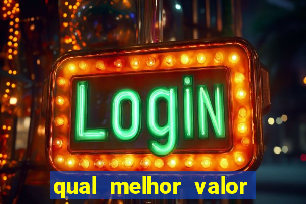 qual melhor valor para jogar fortune tiger