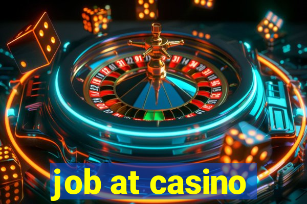 job at casino