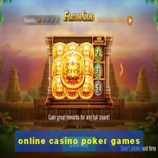 online casino poker games