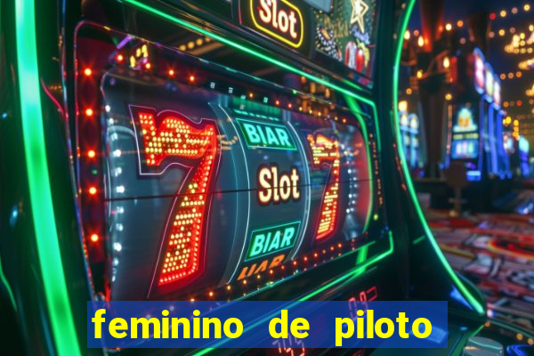 feminino de piloto de fuga