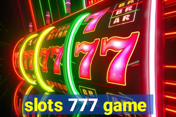 slots 777 game