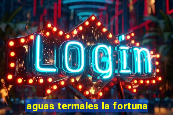 aguas termales la fortuna