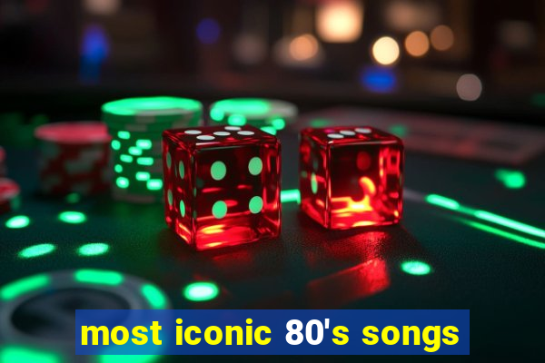 most iconic 80's songs