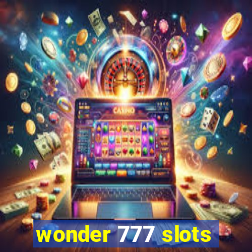 wonder 777 slots