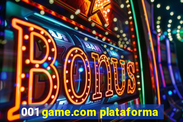 001 game.com plataforma