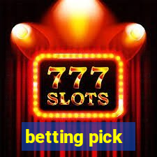 betting pick