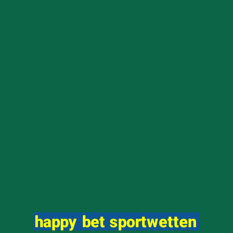 happy bet sportwetten