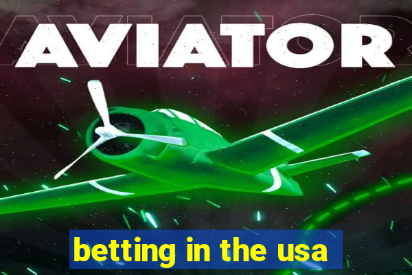 betting in the usa