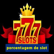 porcentagem de slot