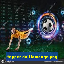 topper do flamengo png