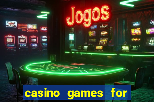 casino games for free slots