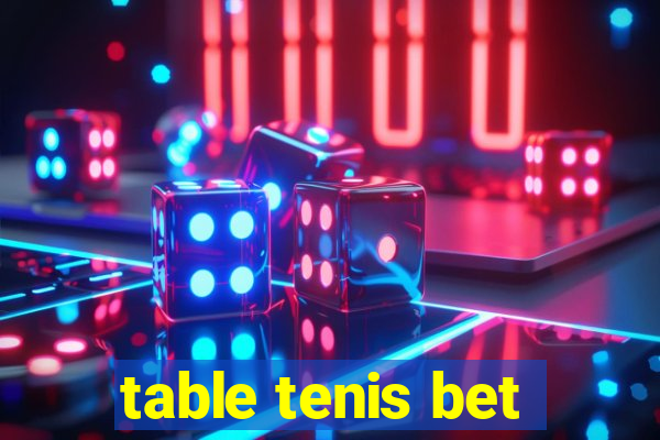 table tenis bet