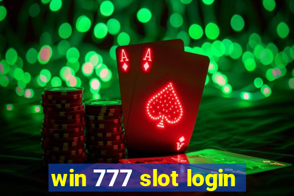 win 777 slot login