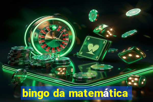 bingo da matemática