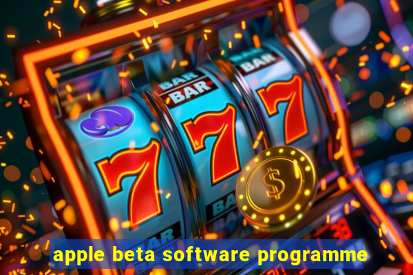 apple beta software programme