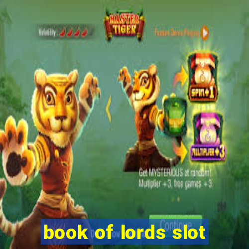 book of lords slot