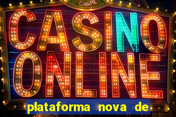 plataforma nova de jogo online