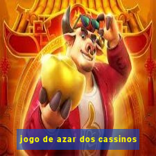 jogo de azar dos cassinos