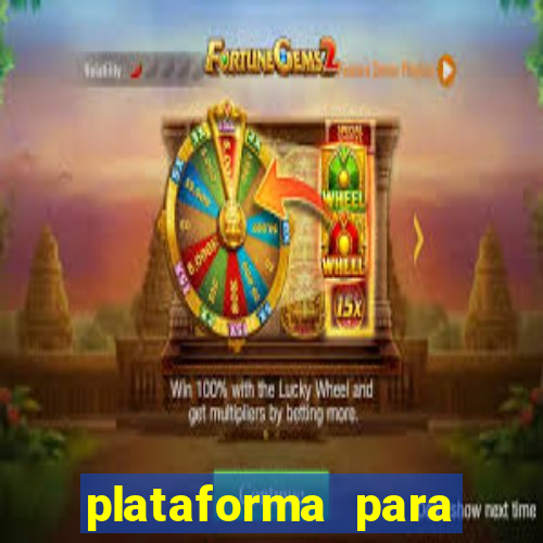 plataforma para jogar o jogo do tigrinho