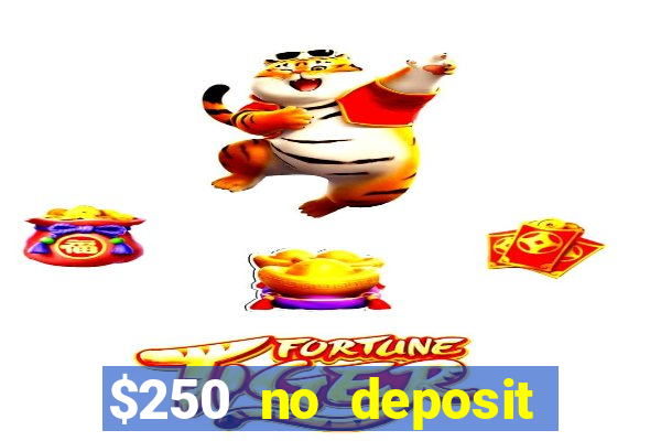 $250 no deposit bonus casino