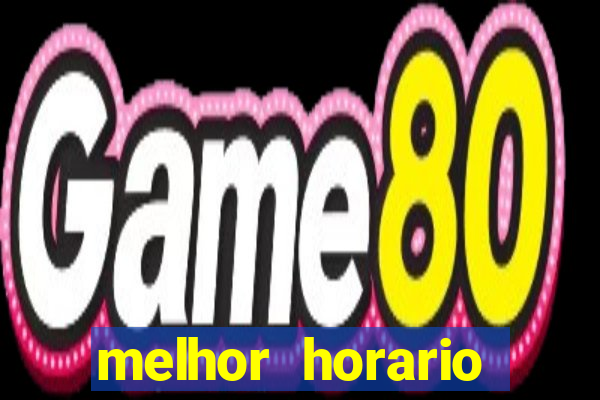 melhor horario jogar fortune rabbit