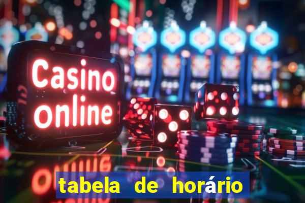 tabela de horário fortune tiger