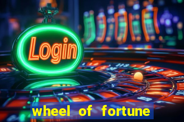 wheel of fortune slot machine