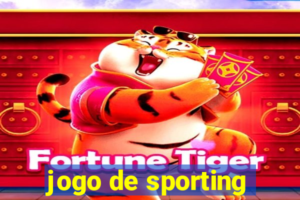 jogo de sporting