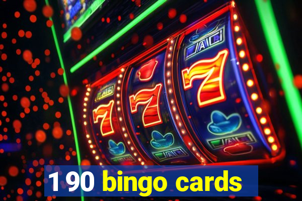 1 90 bingo cards