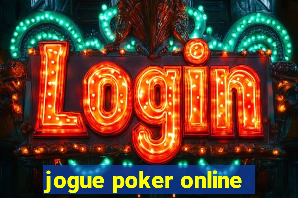 jogue poker online