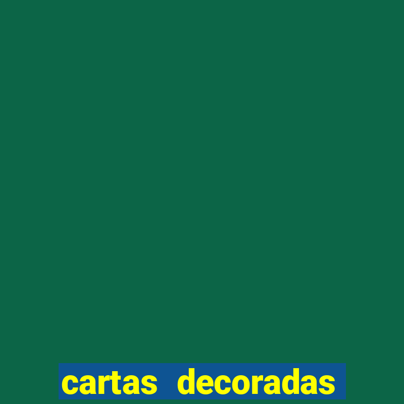 cartas decoradas para imprimir