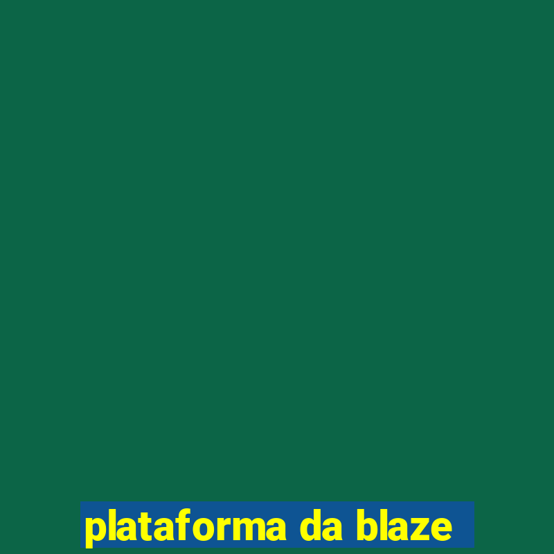 plataforma da blaze