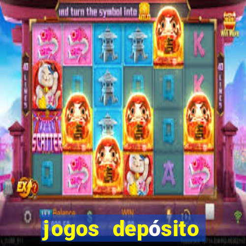 jogos depósito mínimo 1 real