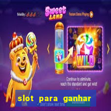 slot para ganhar dinheiro no pix