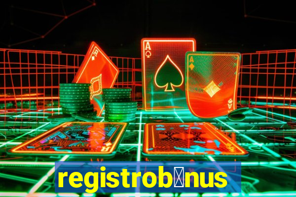 registrob么nus