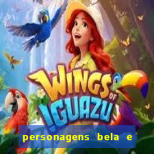 personagens bela e a fera png