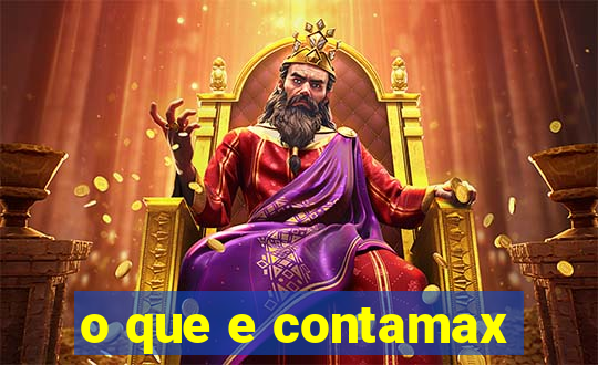 o que e contamax