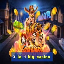 3 in 1 big casino game set