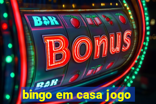 bingo em casa jogo