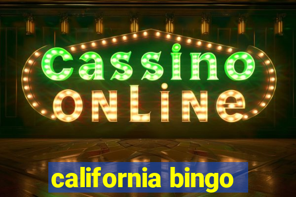 california bingo