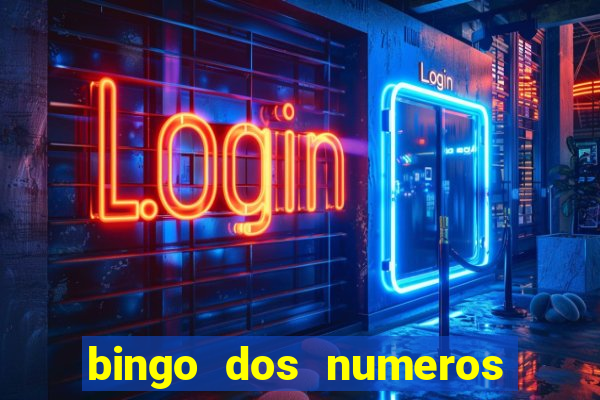 bingo dos numeros de 1 a 30